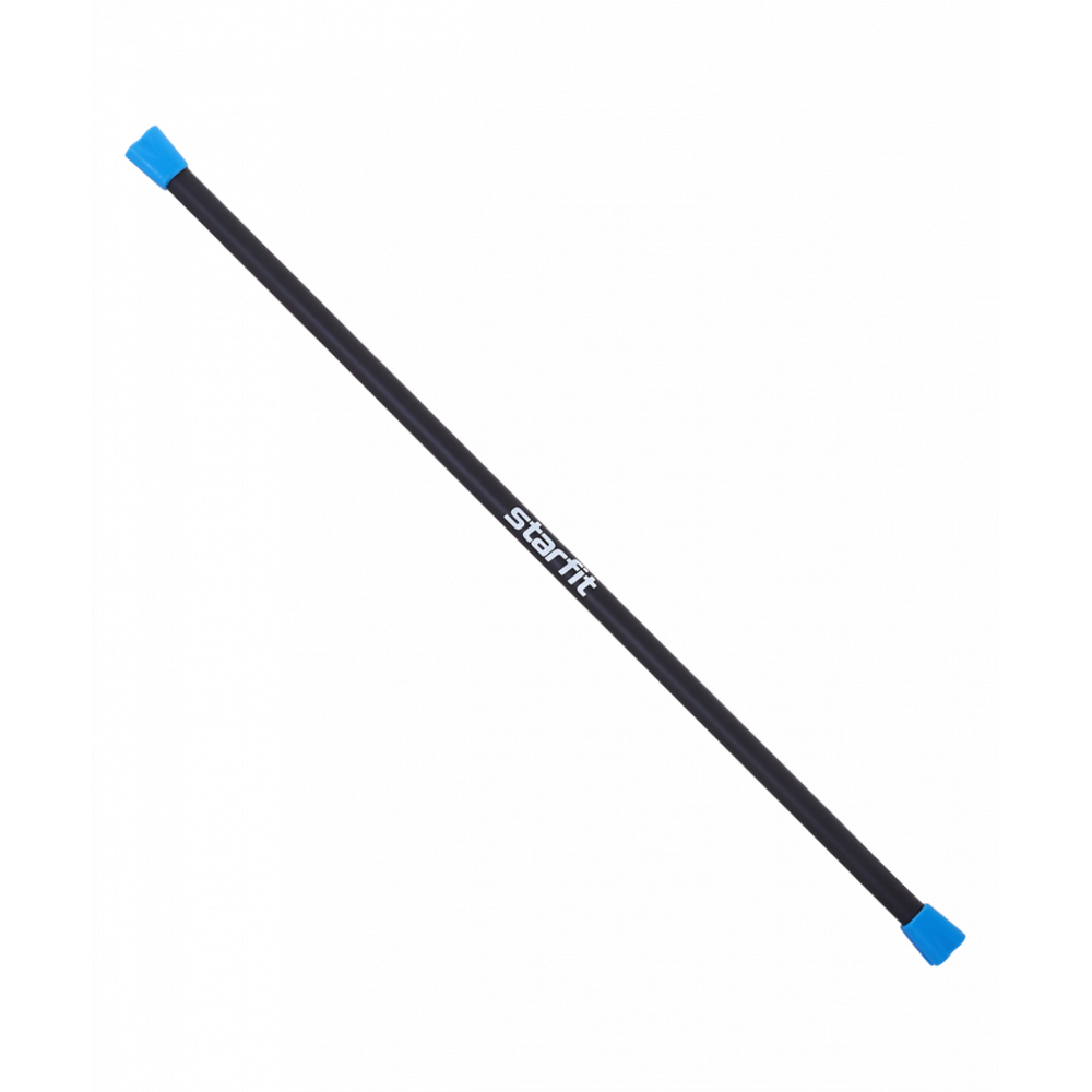 Бодибар BB-301, 5 кг, неопреновый, черный/синий, УТ-00019810