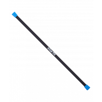 Бодибар BB-301, 5 кг, неопреновый, черный/синий, УТ-00019810