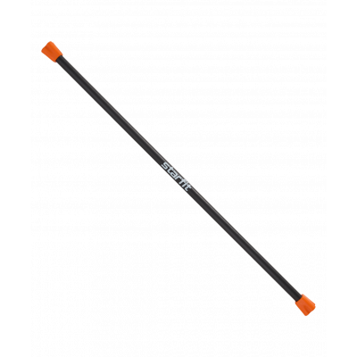 Бодибар BB-301, 4 кг, неопреновый, черный/оранжевый, УТ-00019809