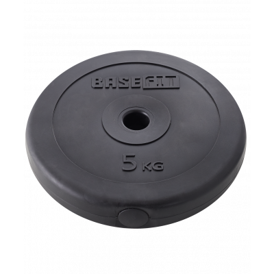 Диск пластиковый BB-203 d=26 мм, черный, 5 кг, УТ-00019755