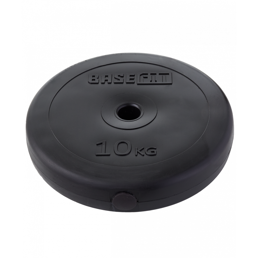 Диск пластиковый BB-203 d=26 мм, черный, 10 кг, УТ-00019756