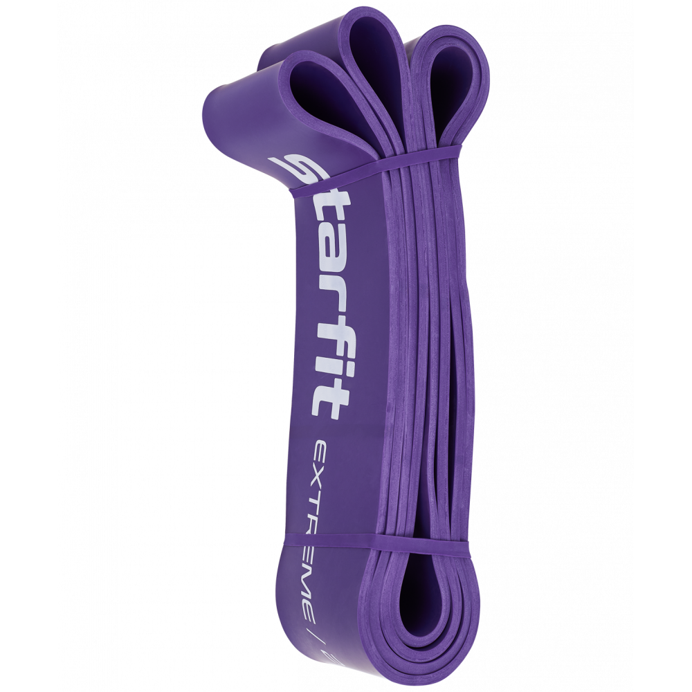 Эспандер ленточный для кросс-тренинга ES-803, 23-68 кг, 208х6,4 см, фиолетовый, УТ-00020252