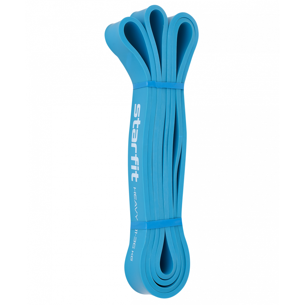 Эспандер ленточный для кросс-тренинга ES-803, 11-36 кг, 208х2,9 см, синий, УТ-00020249