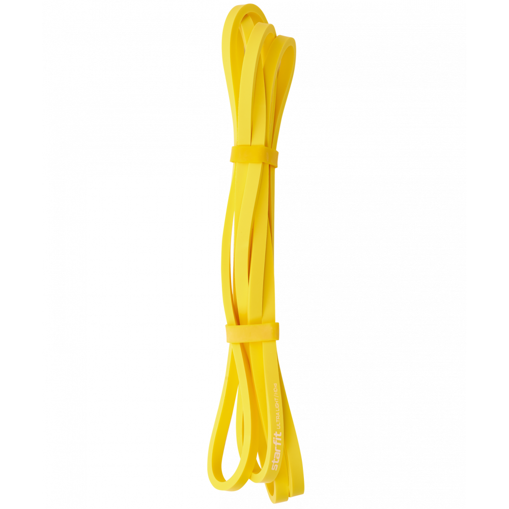 Эспандер ленточный для кросс-тренинга ES-803, 1-10 кг, 208х0,64 см, желтый, УТ-00020248