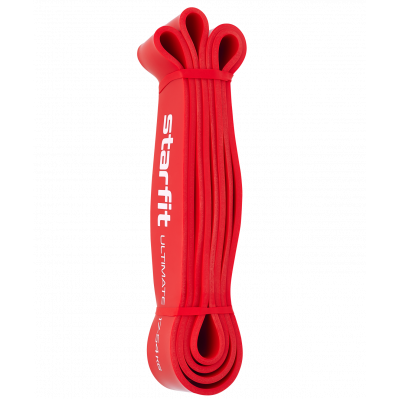 Эспандер ленточный для кросс-тренинга ES-803, 17-54 кг, 208х4,4 см, красный, УТ-00020250