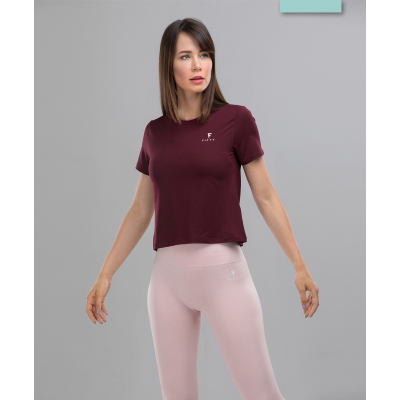 Женская футболка Covert Glance FA-WT-0104-BRD, бордовый, УТ-00014439