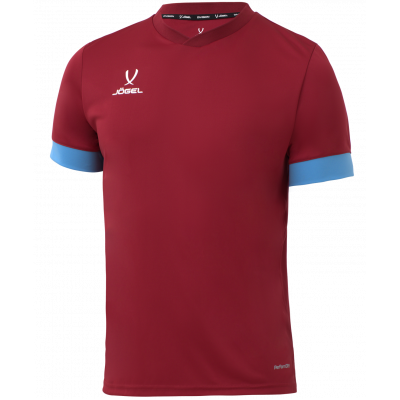 Футболка игровая DIVISION PerFormDRY Union Jersey, гранатовый/голубой/белый, УТ-00020594