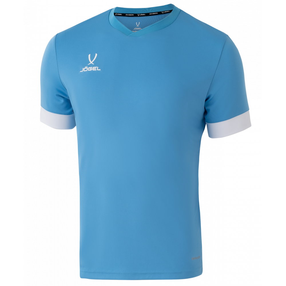 Футболка игровая DIVISION PerFormDRY Union Jersey, голубой/белый/белый, УТ-00020590