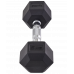 Гантель гексагональная DB-301 6 кг, обрезиненная, черный, УТ-00019787
