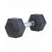 Гантель гексагональная DB-301 8 кг, обрезиненная, черный, УТ-00019789
