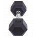 Гантель гексагональная DB-301 9 кг, обрезиненная, черный, УТ-00019790
