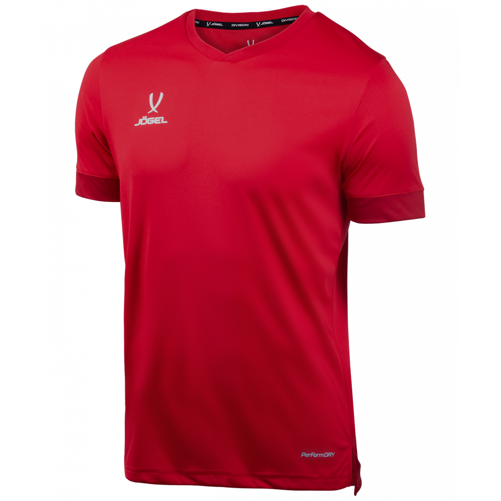 Футболка игровая DIVISION PerFormDRY Union Jersey, красный/ темно-красный/белый, УТ-00019006