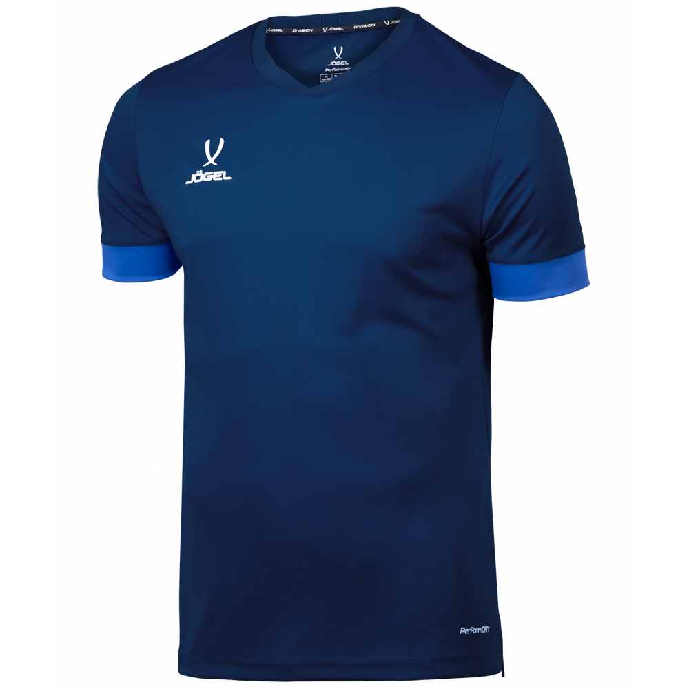 Футболка игровая DIVISION PerFormDRY Union Jersey, темно-синий/синий/белый, детский, УТ-00019009