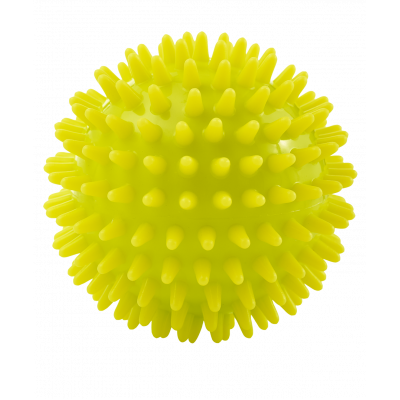 Мяч массажный GB-602 8 см, лаймовый, ЦБ-00001495