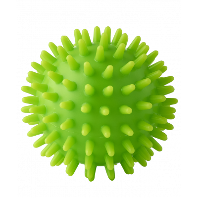 Мяч массажный GB-601 7 см, зеленый, ЦБ-00001491