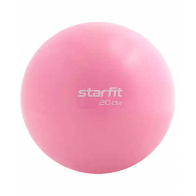 Мяч для пилатеса GB-902 20 см, розовый пастель, УТ-00019229