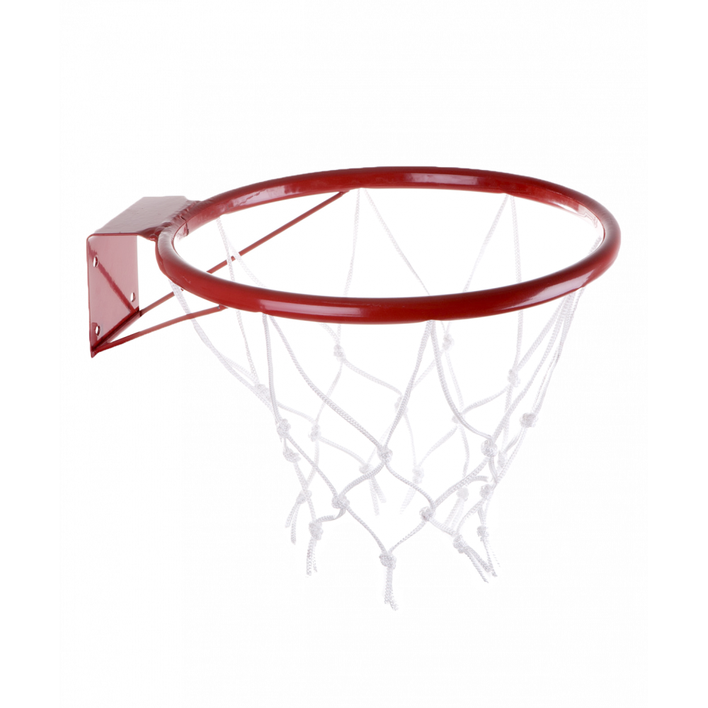 Кольцо баскетбольное №5, с сеткой, d=380 мм, УТ-00000754