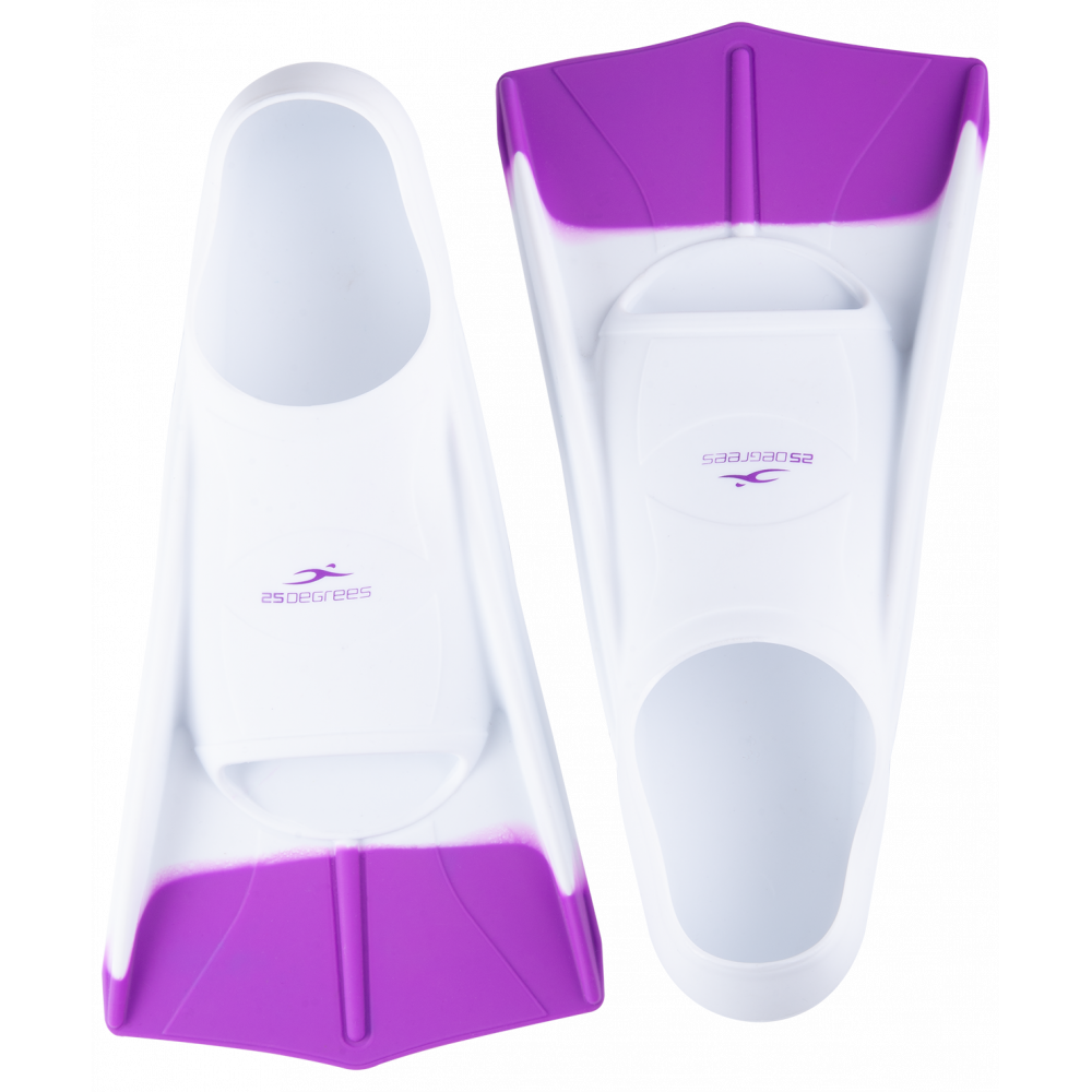 Ласты тренировочные Pooljet White/Purple, XXS, ЦБ-00002250