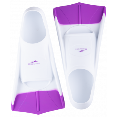 Ласты тренировочные Pooljet White/Purple, XXS, ЦБ-00002250