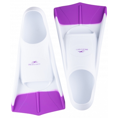 Ласты тренировочные Pooljet White/Purple, L, УТ-00019476