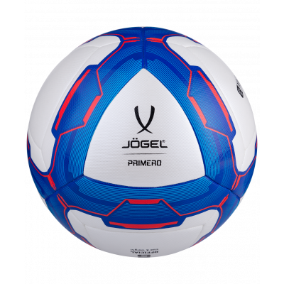 Мяч футбольный Primero №4, белый/синий/красный, УТ-00017605