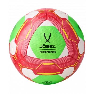 Мяч футбольный Primero Kids №3, белый/красный/зеленый, ЦБ-00000327