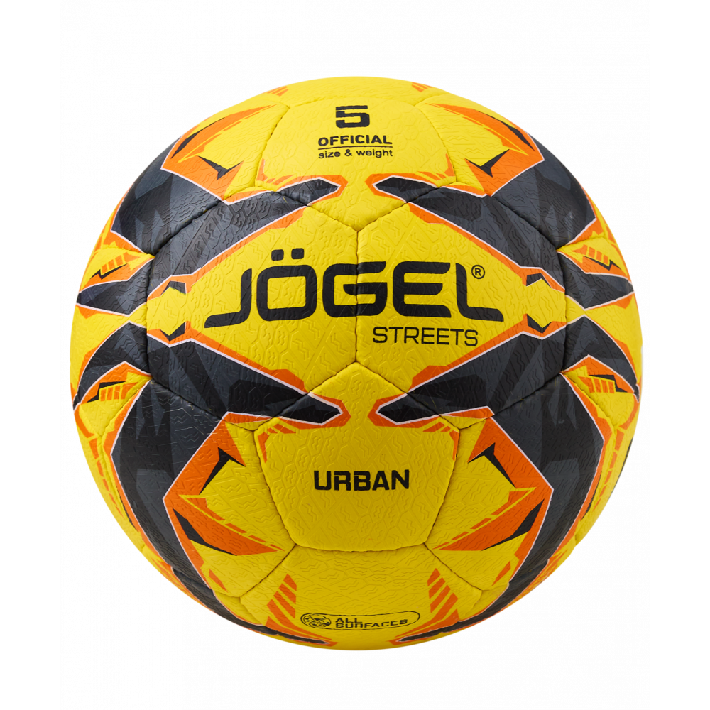Мяч футбольный Urban №5, желтый, УТ-00021508