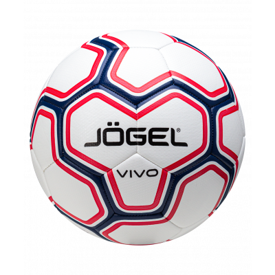 Мяч футбольный Vivo №5, белый/синий/красный, ЦБ-00002040