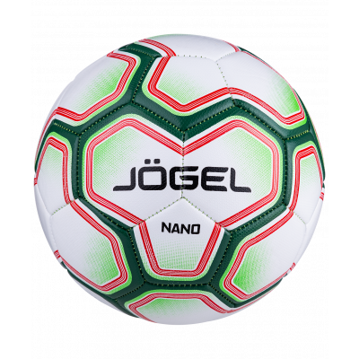 Мяч футбольный Nano №3, белый/зеленый, УТ-00016945
