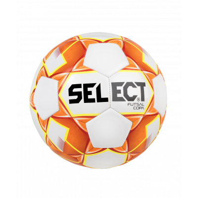 Мяч футзальный Futsal Copa №4, белый/оранжевый/желтый, УТ-00019725