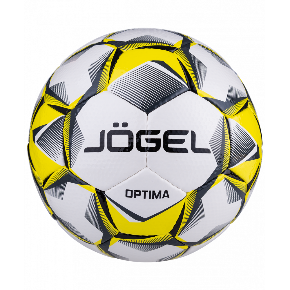 Мяч футзальный Optima №4, белый/черный/желтый, УТ-00017613