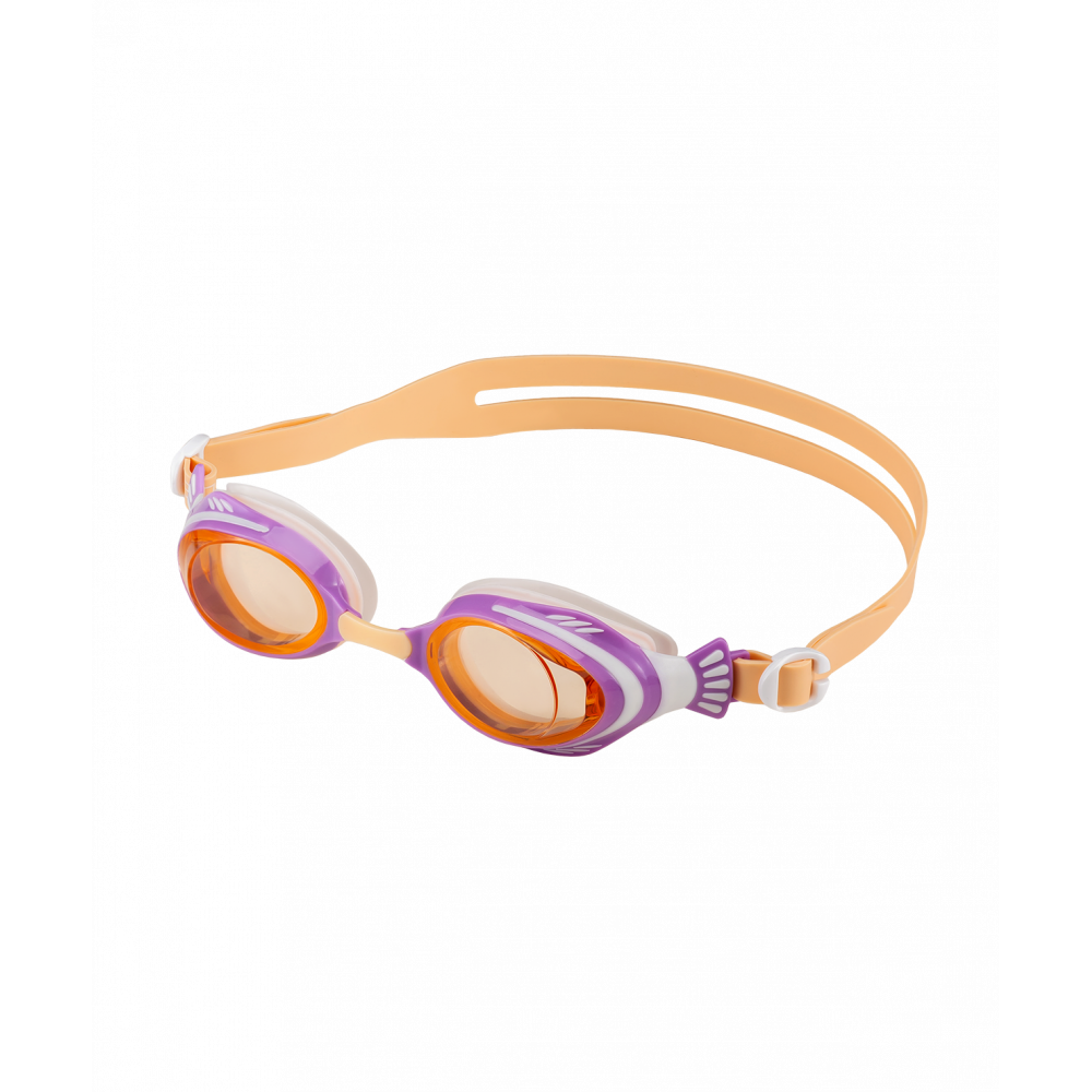 Очки для плавания Poseidon Lilac/Peach, детский, ЦБ-00002891