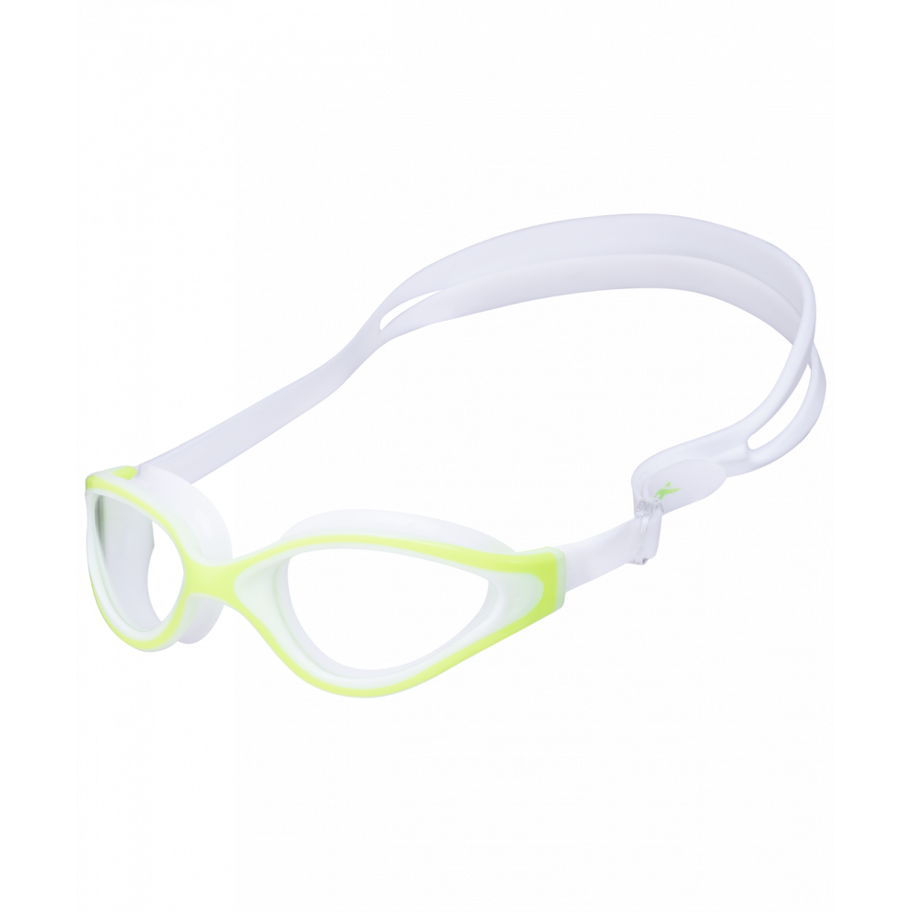 Очки для плавания Oliant White/Lime, УТ-00019588