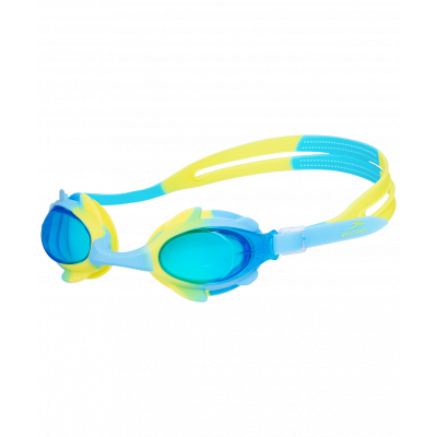 БЕЗ УПАКОВКИ Очки для плавания Yunga Light Blue/Yellow, детский, ЦБ-00001300
