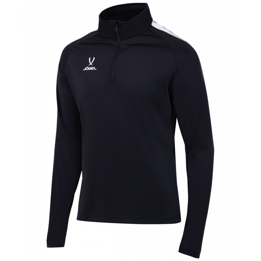 Джемпер тренировочный CAMP Training Top 1/4 Zip, черный, детский, ЦБ-00000372