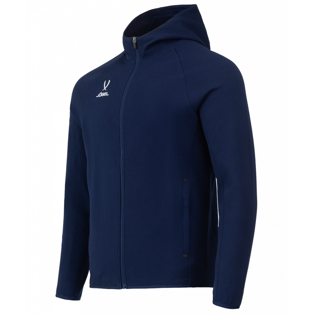 Худи на молнии ESSENTIAL Athlete Hooded FZ Jacket, темно-синий, ЦБ-00003270
