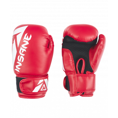 Перчатки боксерские MARS, ПУ, красный, 4 oz, УТ-00020326