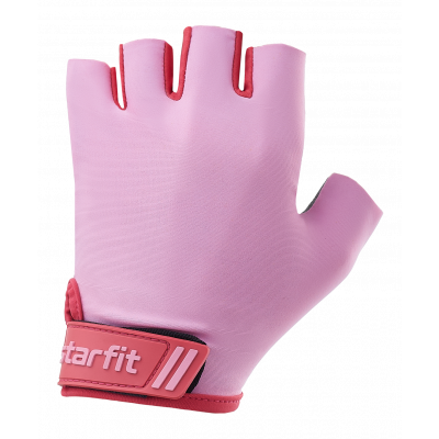 Перчатки для фитнеса WG-101, нежно-розовый, УТ-00020805