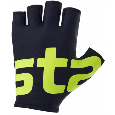 Перчатки для фитнеса WG-102, черный/ярко-зеленый, УТ-00020810