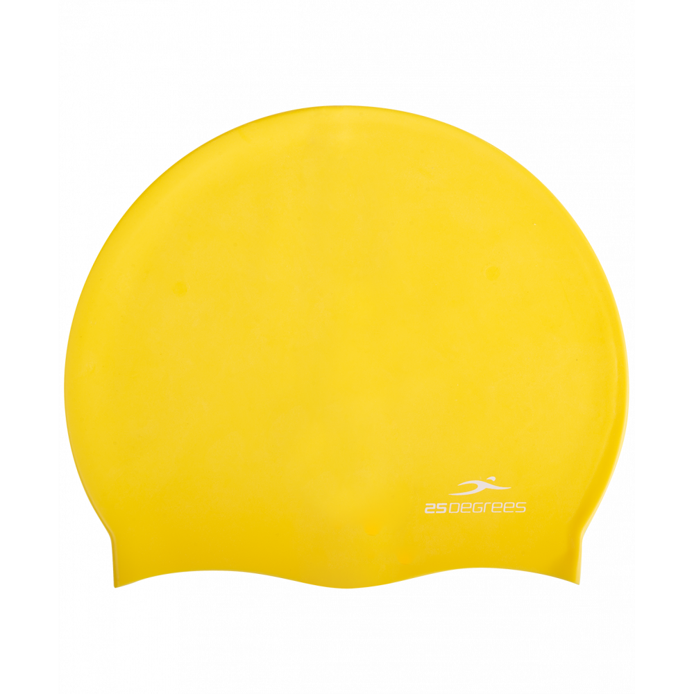 Шапочка для плавания Nuance Yellow, силикон, детский, УТ-00019508