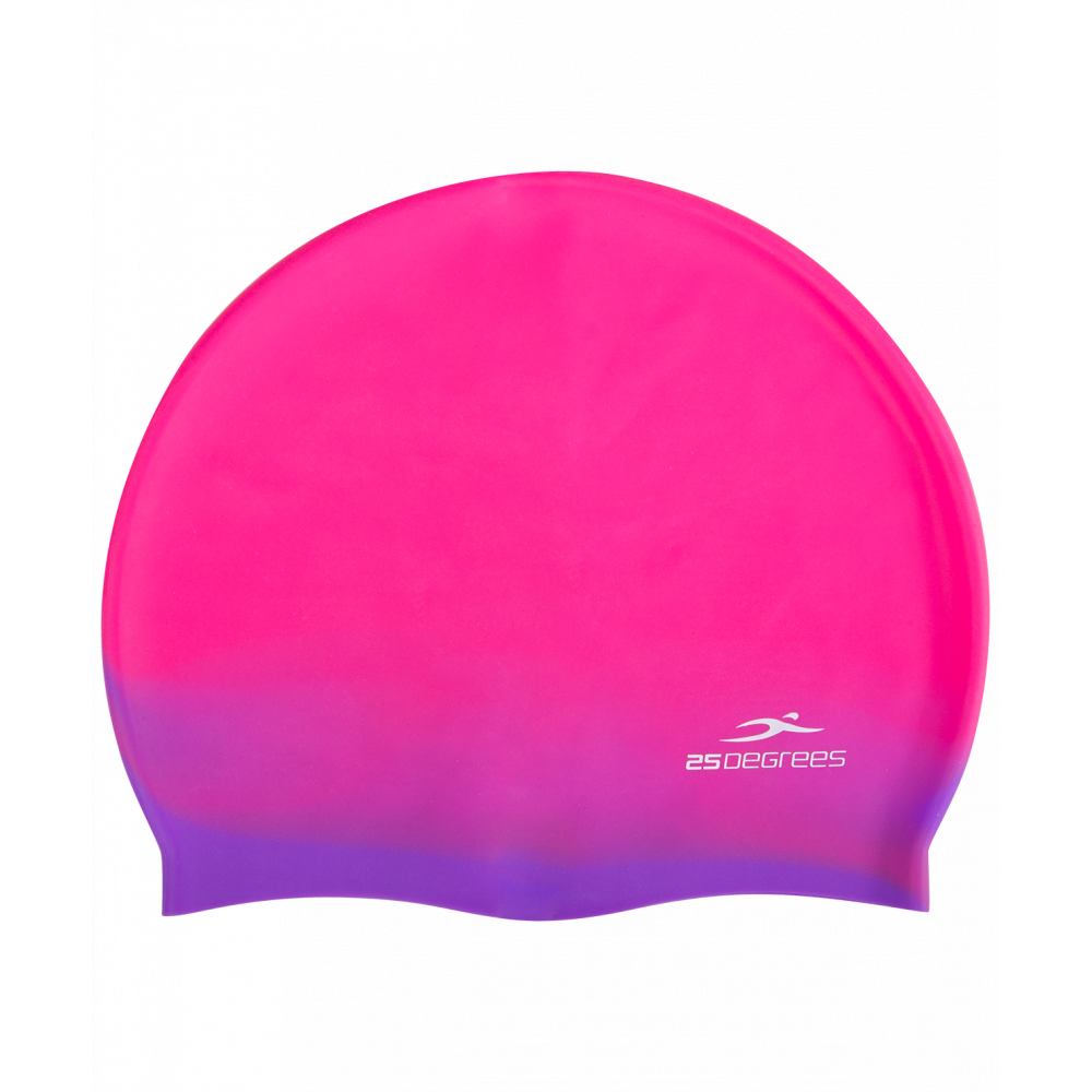 Шапочка для плавания Relast Pink/Purple, силикон, УТ-00019585