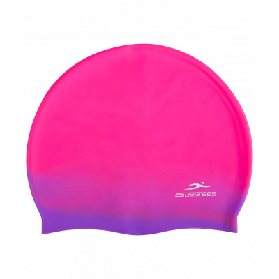 Шапочка для плавания Relast Pink/Purple, силикон, УТ-00019585
