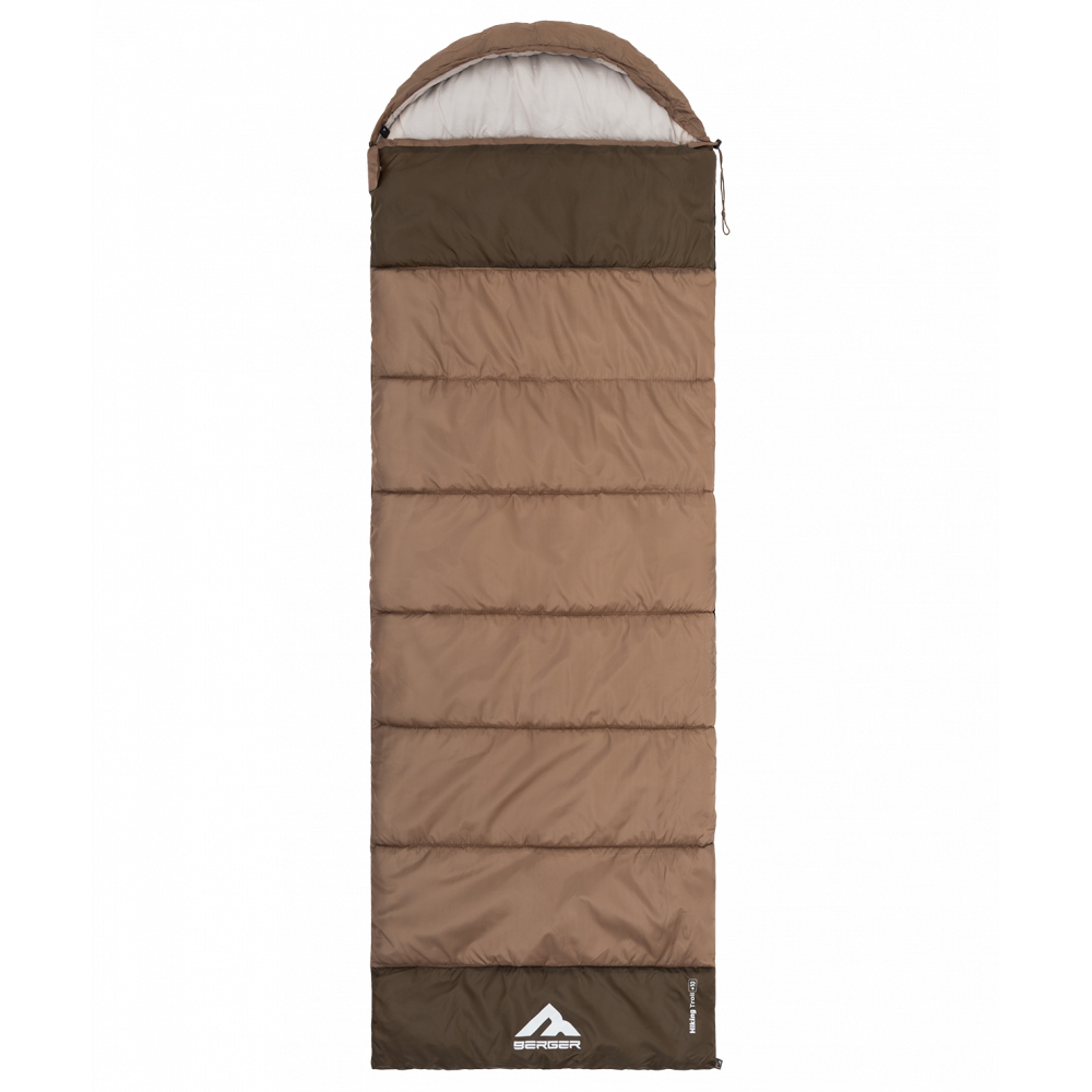 Спальный мешок Hiking Trail +10, коричневый, ЦБ-00003061