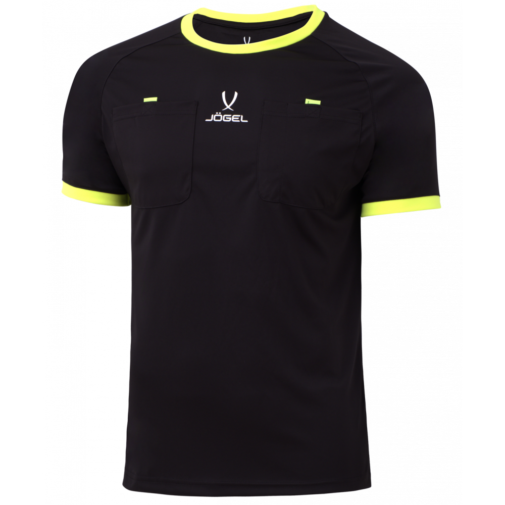 Футболка судейская Referee tee, черный, УТ-00020548