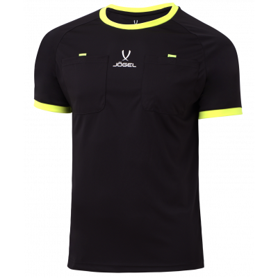 Футболка судейская Referee tee, черный, УТ-00020548