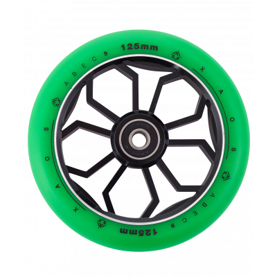 Колесо для трюкового самоката Clover Green 125 мм, УТ-00021301