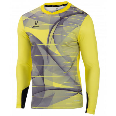 Свитер вратарский DIVISION PerFormDRY GK Pattern LS, желтый/черный/белый, УТ-00019011