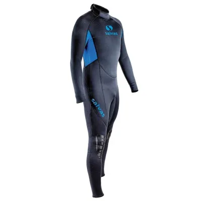Гидрокостюм для плавания SALVAS Iceman, мужской, чёрно-синий