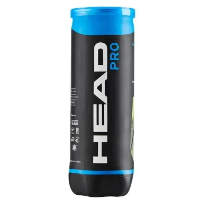 Мяч для большого тенниса HEAD Pro 3, упаковка 3 мяча, ITF