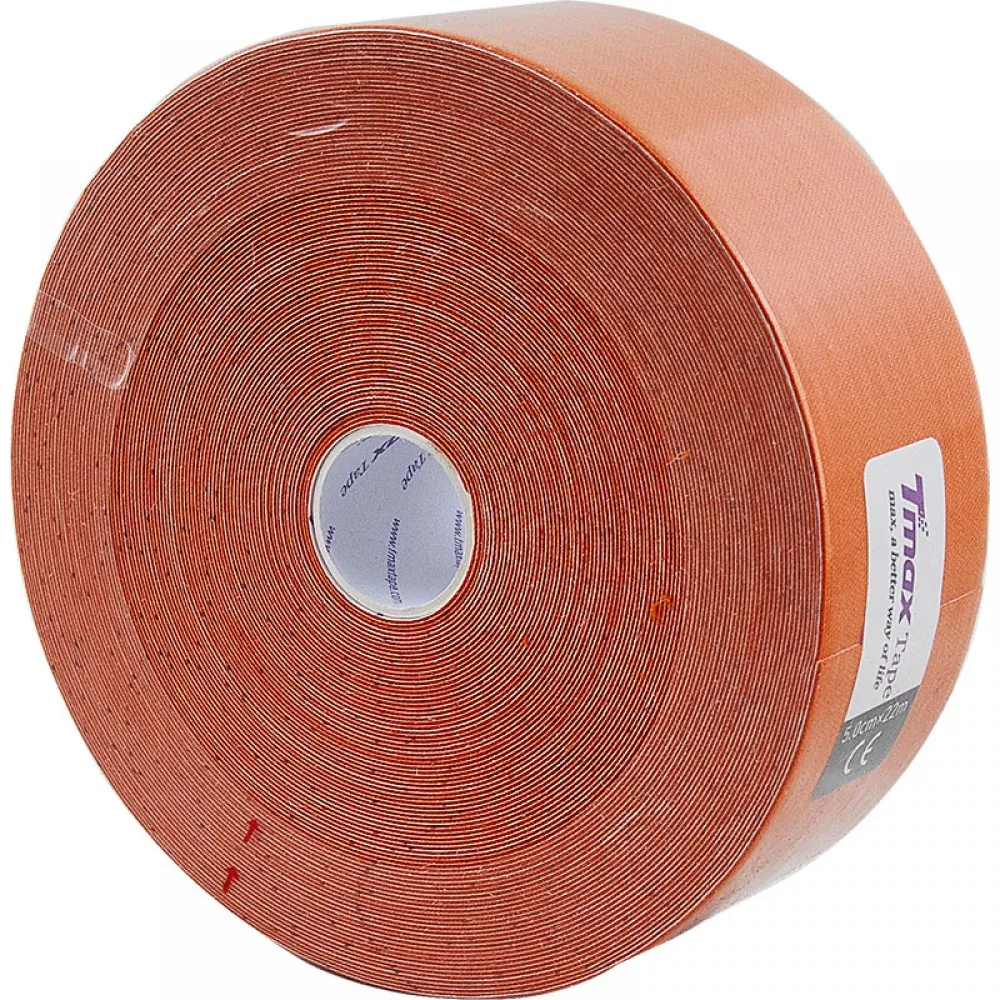 Тейп кинезиологический TMAX Extra Sticky, размер 5 см x 22 м
